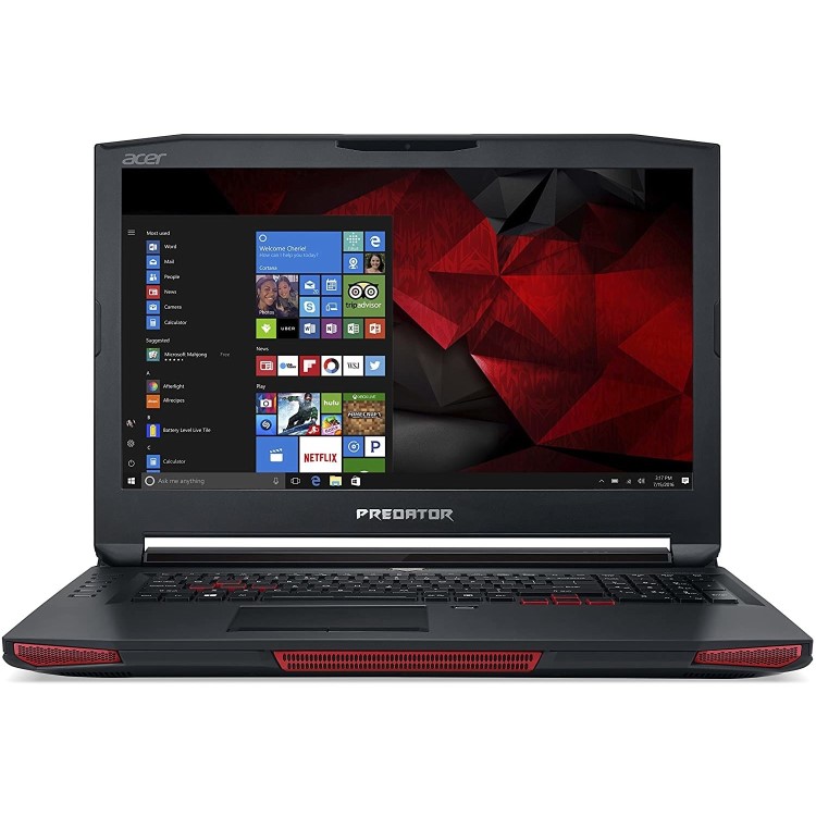 Refurbished Acer Predator Core i7-7820HK 16GB 1TB 512GB GTX 1080 17.3 Inch Windows 10 Gaming Laptop