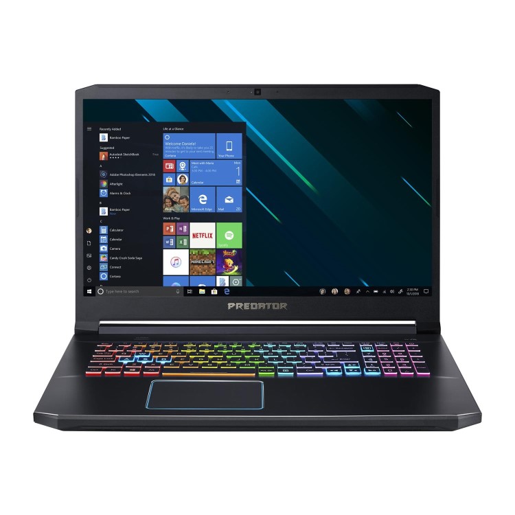 Refurbished Acer Predator Helios 300 Core i7-9750H 8GB 1TB & 256GB GTX 1660Ti 17.3 Inch Windows 10 Gaming Laptop