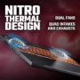 Refurbished Acer Nitro V 16 ANV16-41 AMD Ryzen 5 16GB RAM 512GB SSD RTX 4050 16 Inch 165Hz Windows 11 Gaming Laptop
