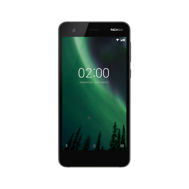 Grade A1 Nokia 2 Black 5" 8GB 4G Unlocked & SIM Free