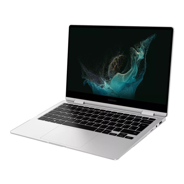Refurbished Samsung Galaxy Book 2 360 Core i5-1235U 8GB 256GB 13.3 Inch Windows 11 Convertible Laptop - Silver