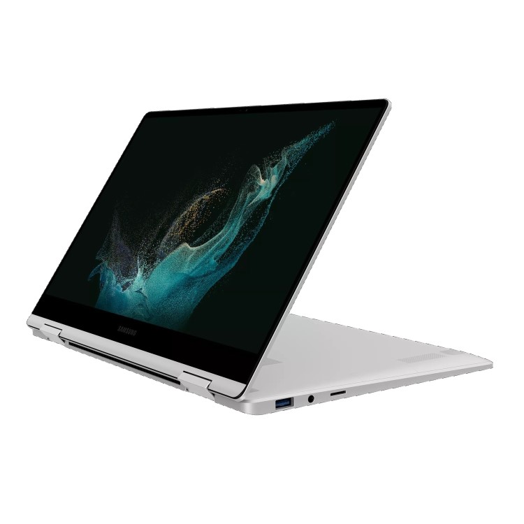 Refurbished Samsung Galaxy Book 2 360 Core i5-1235U 8GB 256GB 13.3 Inch Windows 11 Convertible Laptop - Silver