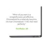 Acer 311 C722-K200 MediaTek MT8183 4GB 32GB eMMC 11.6 Inch Chromebook
