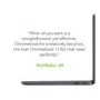 Refurbished Acer 311 C722-K200 MediaTek MT8183 4GB 32GB eMMC 11.6 Inch Chromebook