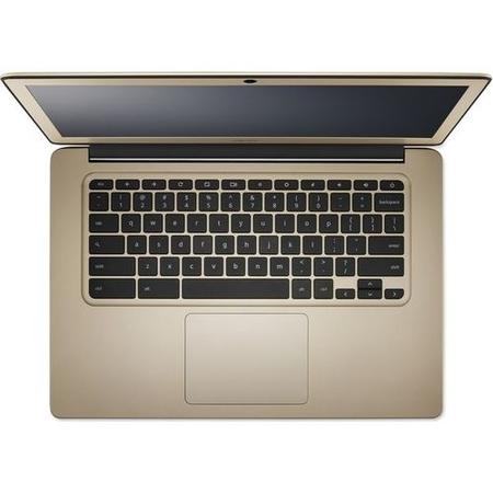 Refurbished Acer 14 CB3-431 Intel Celeron N3060 2GB 32GB 14 Inch Chromebook in Gold