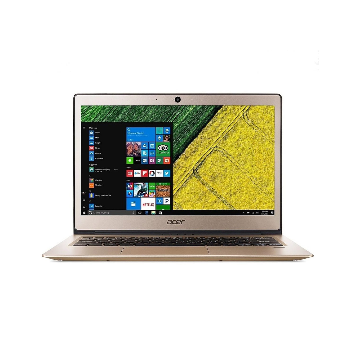 Refurbished Acer Swift SF113-31-P4YX Intel Pentium N4200 4GB 128GB 13.3 Inch Windows 10 Laptop in Gold - Laptops Direct Refurbished Acer Swift SF113-31-P4YX Intel Pentium N4200 4GB 128GB 13.3 Inch Windows 10 Laptop in Gold - Laptops Direct