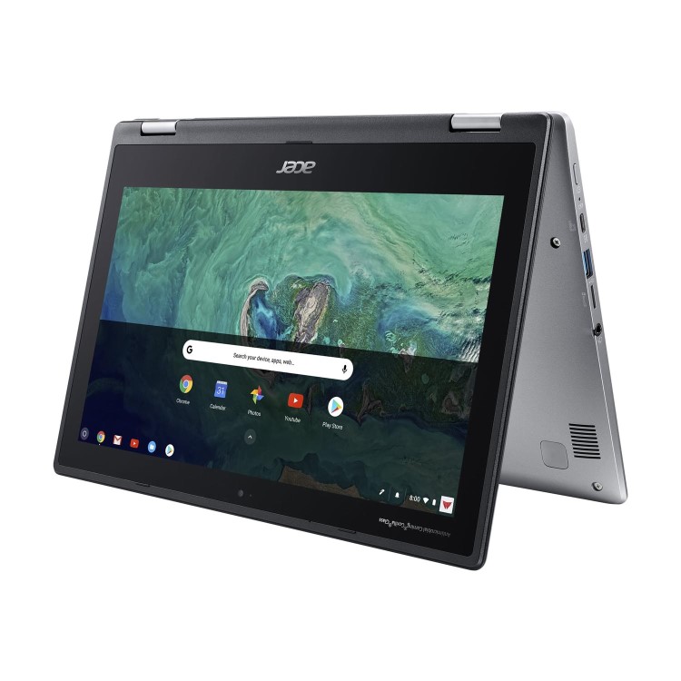 Refurbished Acer Spin 11 Intel Celeron N3450 4GB 32GB 11.6 Inch Convertible Chromebook in Silver