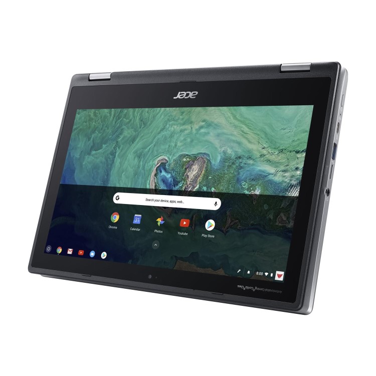 Refurbished Acer Spin 11 Intel Celeron N3450 4GB 32GB 11.6 Inch Convertible Chromebook in Silver