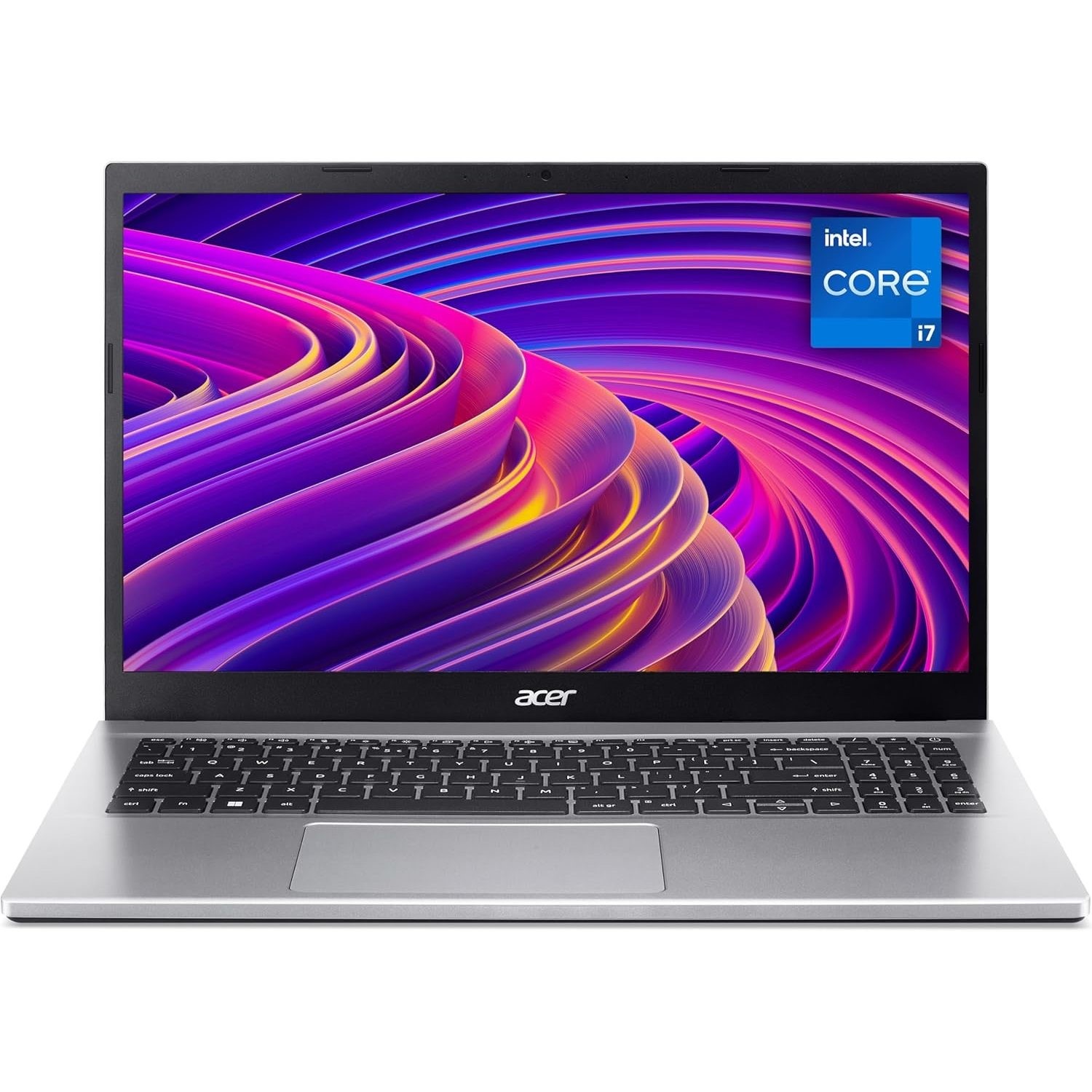 Acer Aspire 3 Intel Core i7 16GB RAM 512GB SSD 15.6 Inch Windows 11 Laptop