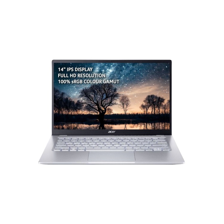 Refurbished Acer Swift Go AMD Ryzen 5 7530U 8GB 512GB SSD 14 Inch Windows 11 Laptop