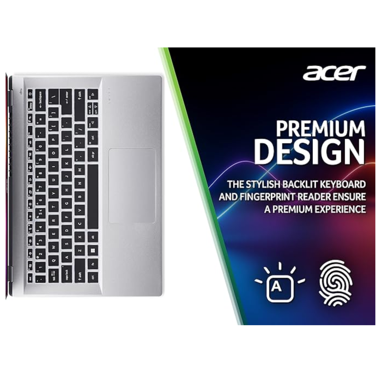 Refurbished Acer Swift Go SFG14-42 AMD Ryzen 7 16GB RAM 512GB SSD 14 Inch Windows 11 Laptop