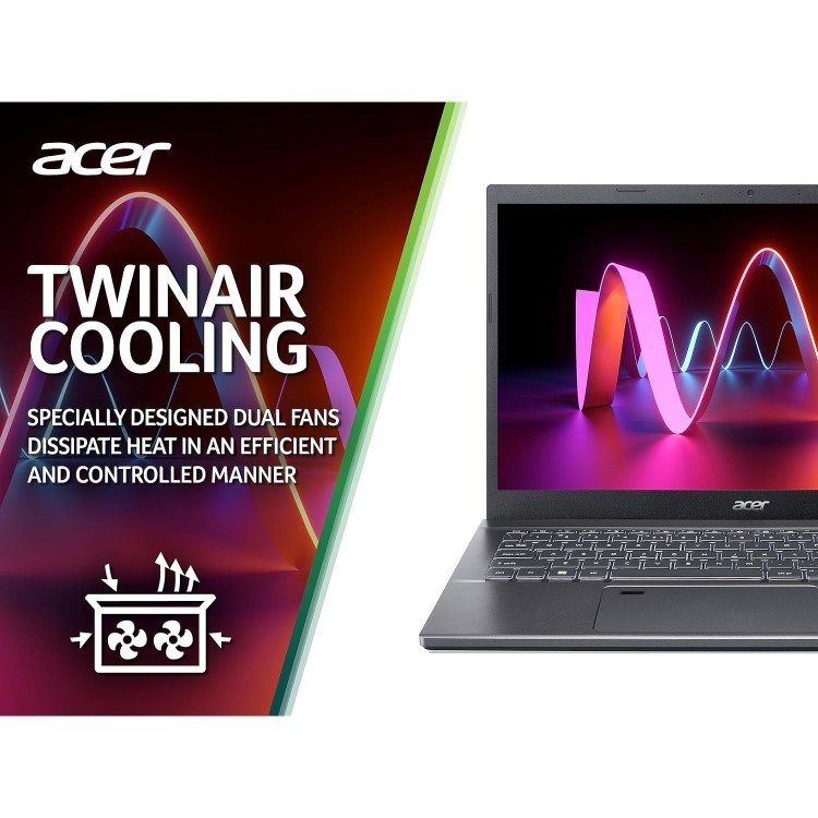 Refurbished Acer Aspire 5 Intel Core i5 16GB RAM 512GB SSD 15.6 Inch Windows 11 Laptop