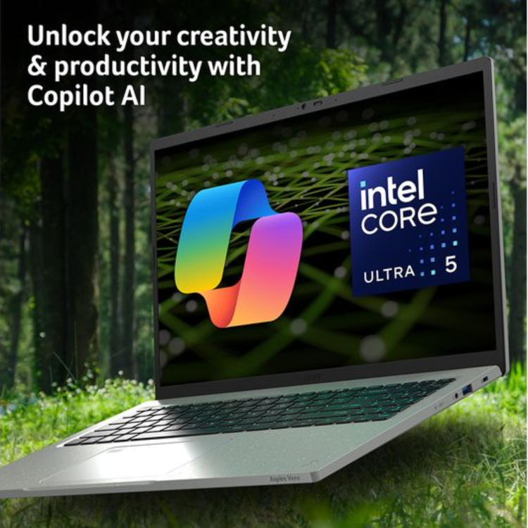 Refurbished Acer Aspire Vero 16 Core Ultra 5 125U 16GB RAM 512GB SSD 16 Inch Windows 11 Laptop