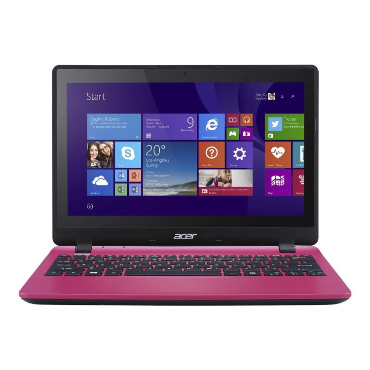A1 Refurbished Acer Aspire V3-112P Pink Intel Celeron N2840 2GB 500Gb Win 8.1 Laptop