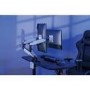 Box Opened electriQ Premium Gaming Dual Monitor Arms with RGB