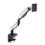 Box Opened electriQ Premium Gaming Single Monitor Arm with RGB
