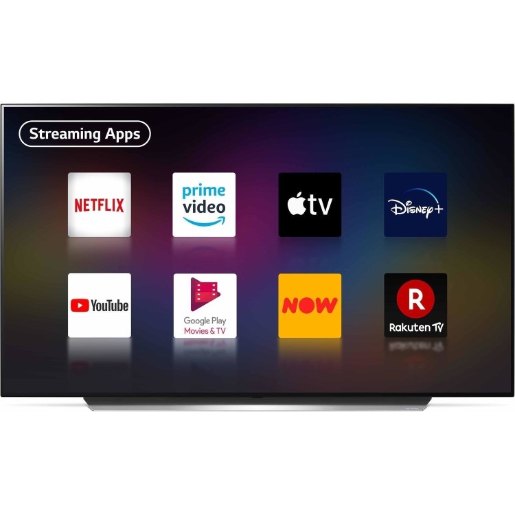 Refurbished LG 65" 4K Ultra HD with HDR OLED Freeview HD Smart TV without Stand