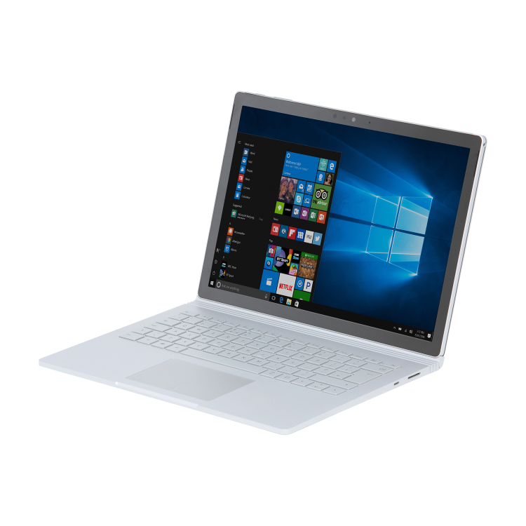 Refurbished Microsoft Surface Book 2 Core i5-8350U 8GB 256GB 13.5 Inch Quad HD Touchscreen Windows 10 Pro Laptop