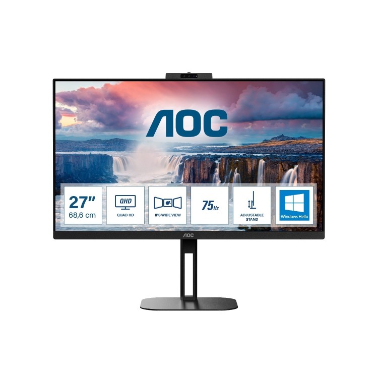 Refurbished AOC Q27V5CW 27" IPS QHD FreeSync Monitor