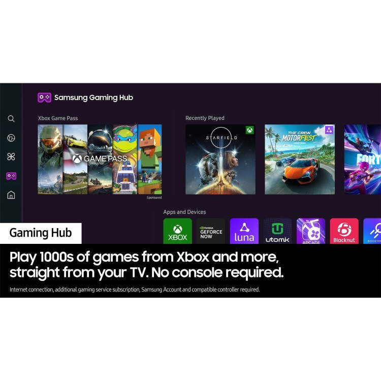 Samsung QN95D 75 inch Smart 4K Ultra HD Neo QLED TV