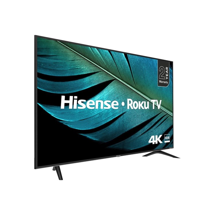 Refurbished Hisense Roku 43" 4K Ultra HD with HDR LED Freeview Play Smart TV without Stand