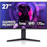 Refurbished KOORUI 27" IPS 2K QHD 170Hz 1ms Gaming Monitor