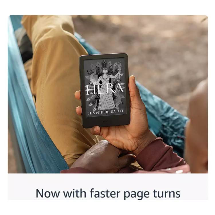 Refurbished Amazon Kindle 2024 11th Gen 6" Black 16GB Wi-Fi Tablet