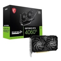 Refurbished MSI GeForce RTX 4060 Ti VENTUS 2X BLACK 16G OC 16GB 2160MHz GDDR6 Graphics Card