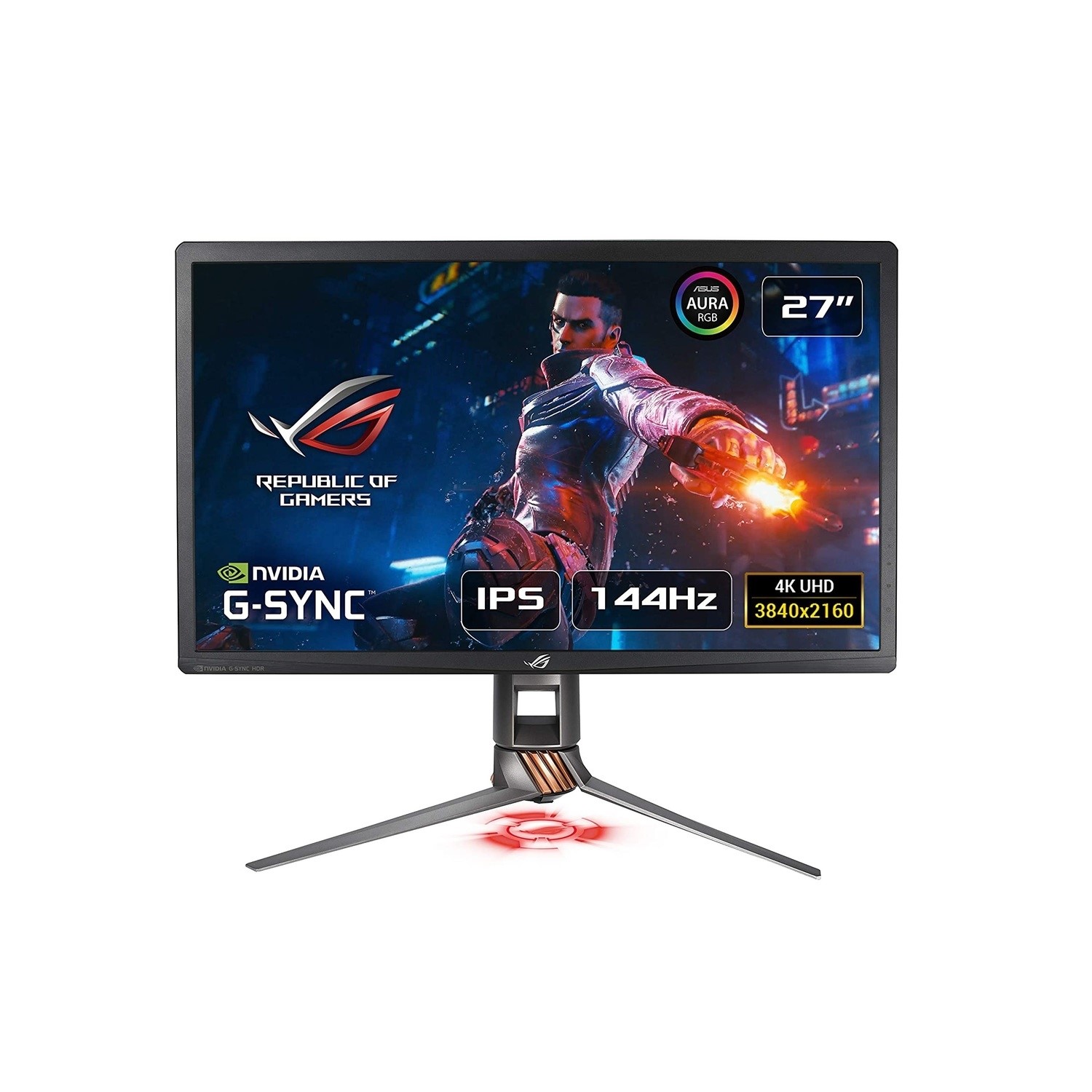 144hz Gaming Monitor 4k G Sync Ultimate ASUS ROG Swift PG27UQ 27