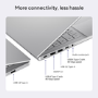 Refurbished ASUS VivoBook S16 S3607QA-PL004W Copilot+ Snapdragon X1 16GB RAM 512GB SSD 16 Inch Windows 11 Laptop