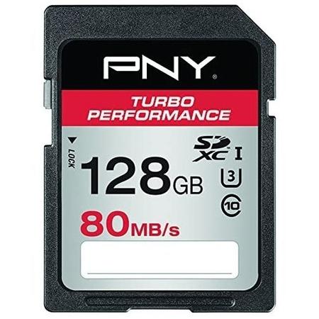 Box Open SanDisk Turbo Performance 128GB SDXC Memory Card