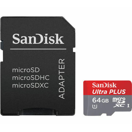 Refurbished SanDisk Elite 64GB Micro SD SDXC Memory Card