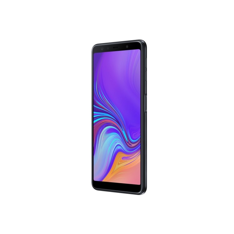 Refurbished Samsung Galaxy A7 2018 Black 6" 64GB 4G Unlocked & SIM Free