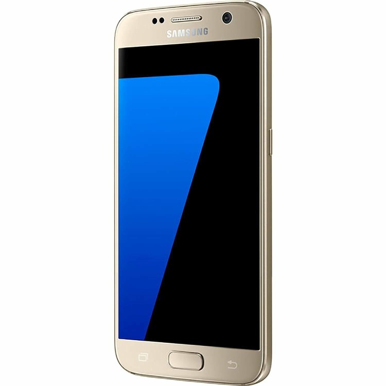 Grade A1 Samsung Galaxy S7 Flat Gold 5.1" 32GB 4G Unlocked & SIM Free