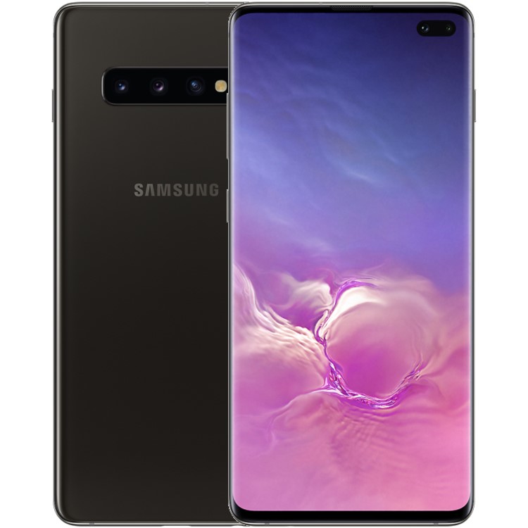 Refurbished Samsung Galaxy S10 Plus Ceramic Black 6.4" 512GB 4G Dual SIM Unlocked & SIM Free Smartphone