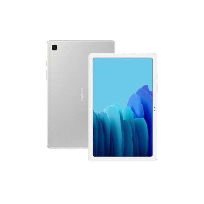 Refurbished Samsung Galaxy Tab A7 32GB 10" 4G Tablet - Silver