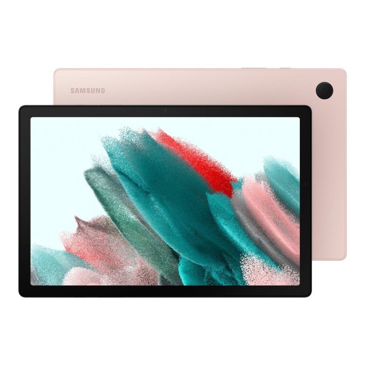 Refurbished Samsung Galaxy Tab A8 10.5" Pink Gold 64GB Wi-Fi Tablet
