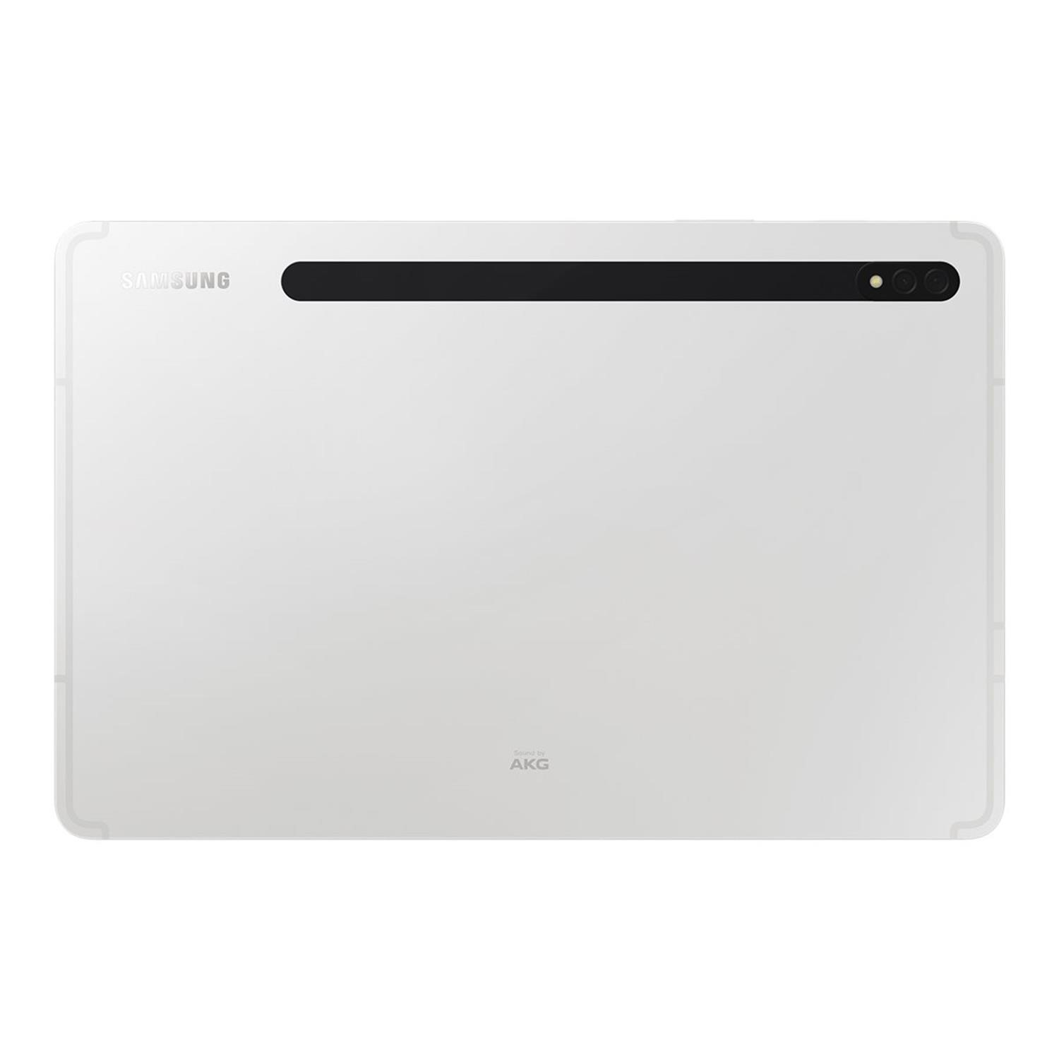 Refurbished Samsung Galaxy Tab S8+ 256GB 12.4" WiFi Tablet Silver Laptops Direct