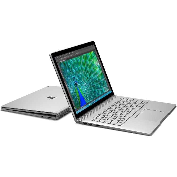 Refurbished Microsoft Surface Book 1514 Intel Core i5-6300U 8GB 256GB 13.5 Inch Windows 10 2 in 1 Laptop