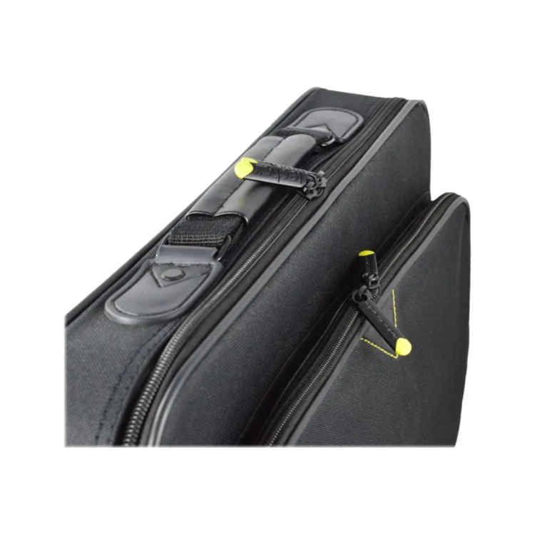 Box Opened Tech Air Laptop 17.3 Inch Briefcase - Black