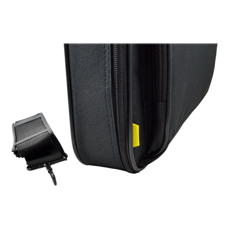 Box Opened Tech Air Laptop 17.3 Inch Briefcase - Black