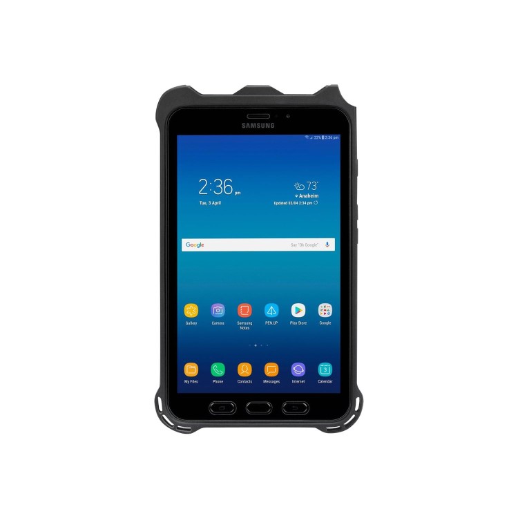 Targus Field-Ready Case - Back cover for tablet - polycarbonate thermoplastic polyurethane TPU - black