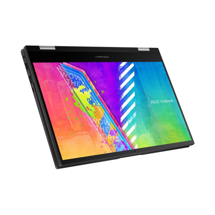Refurbished ASUS VivoBook Go 14 Flip Intel Celeron N4500 4GB 128GB eMMC 14 Inch Windows 11 Convertible Laptop