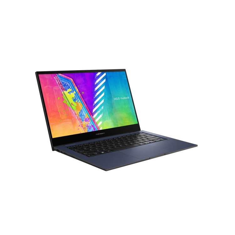 Refurbished ASUS VivoBook Go 14 Flip Intel Celeron N4500 4GB 128GB eMMC 14 Inch Windows 11 Convertible Laptop