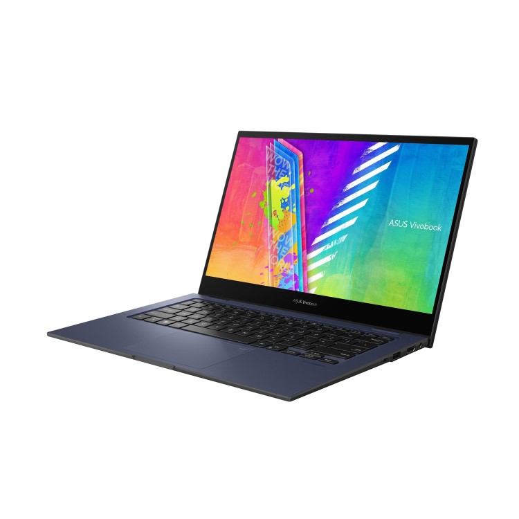 Refurbished ASUS VivoBook Go 14 Flip Intel Celeron N4500 4GB 128GB eMMC 14 Inch Windows 11 Convertible Laptop