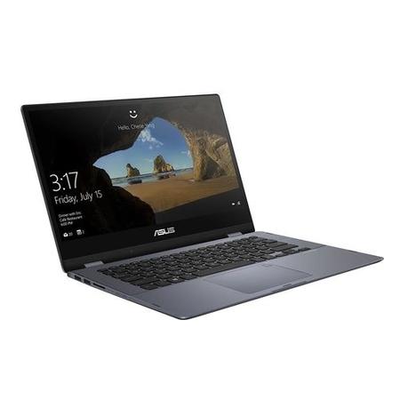 Refurbished Asus Vivobook Flip Core i3-8145U 4GB 128GB 14 Inch Windows 10 Convertible Laptop