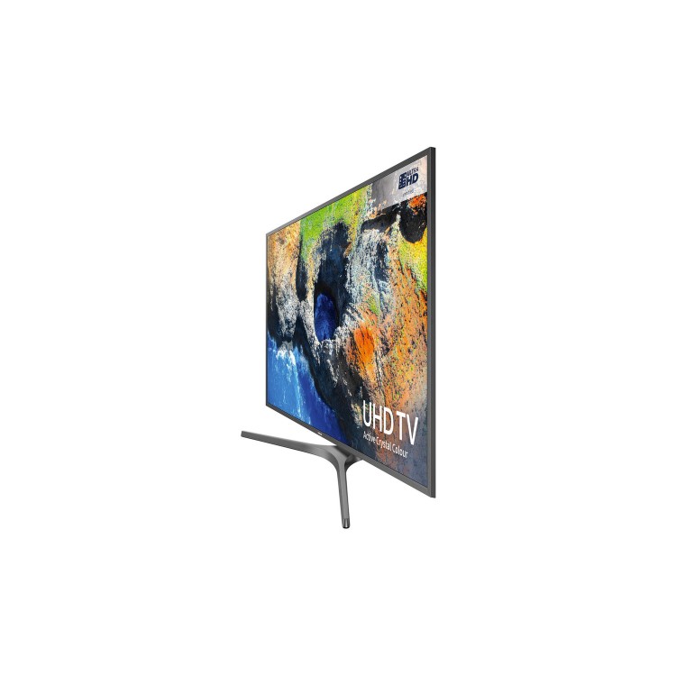 GRADE A1 - Samsung UE49MU6470 49" 4K Ultra HD HDR LED Smart TV with Freeview HD - Wall mount only