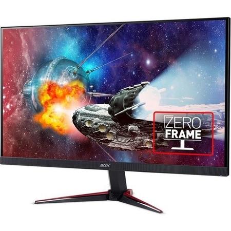 Refurbished Acer Nitro VG220Qbmiix Full HD 75Hz 21.5" IPS LCD Gaming Monitor - Black