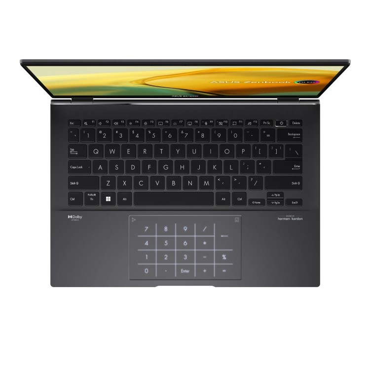 Refurbished ASUS Zenbook 14 OLED AMD Ryzen 7 16GB RAM 512GB SSD 14 Inch Windows 11 Home Laptop