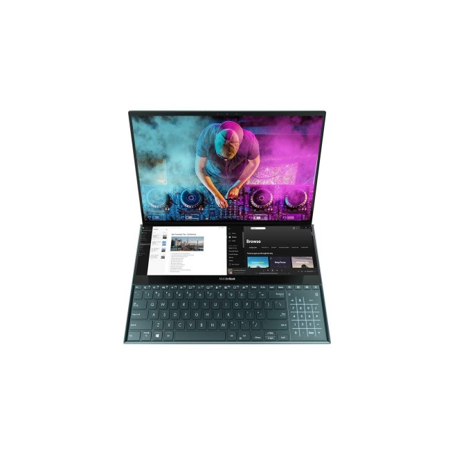 Refurbished Asus ZenBook Pro Duo UX581GV Core i9-9980HK 32GB 1TB SSD RTX 2060 15.6 Inch 4K Touchscreen Windows 10 Laptop